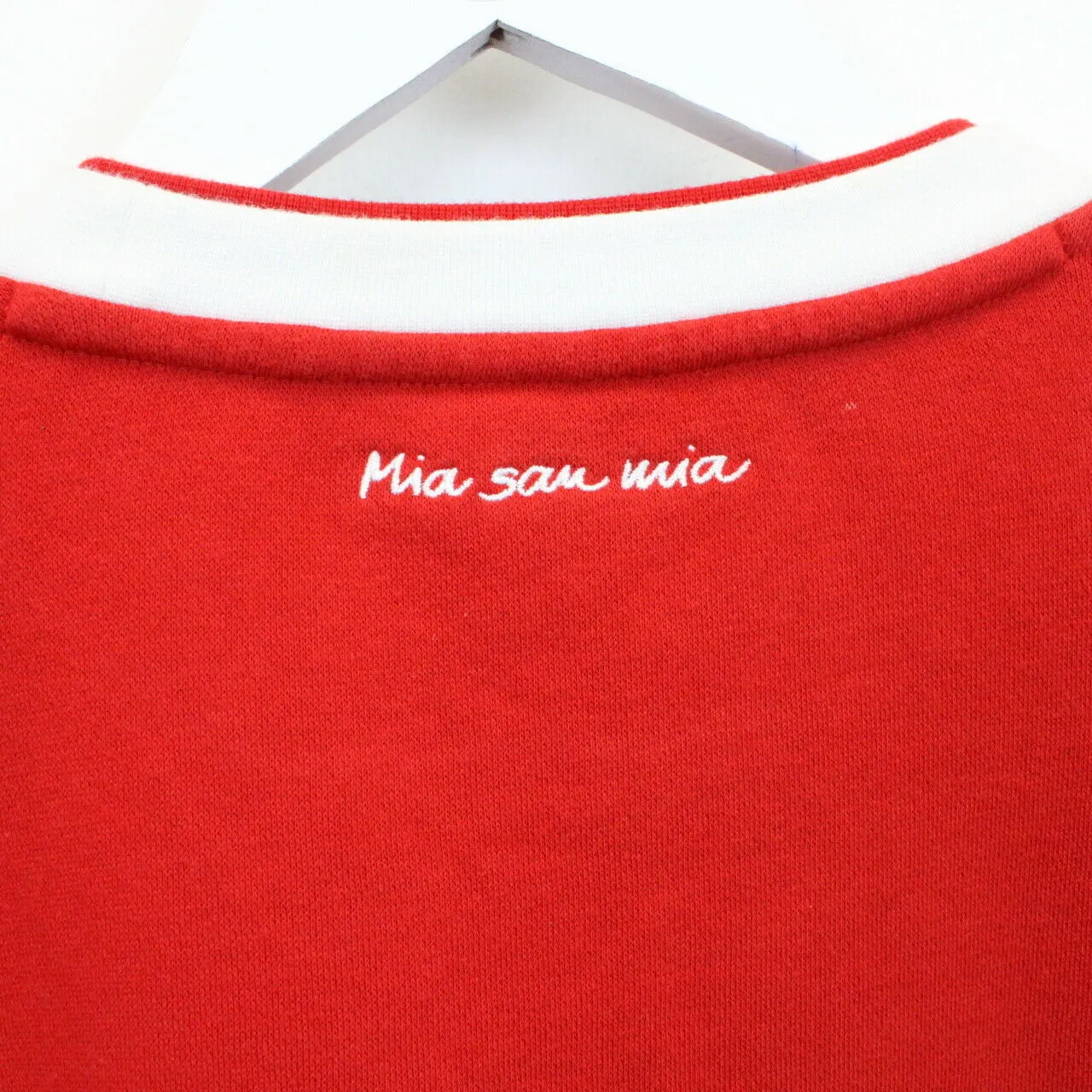 ADIDAS Bayern Munich Sweatshirt Red | Medium