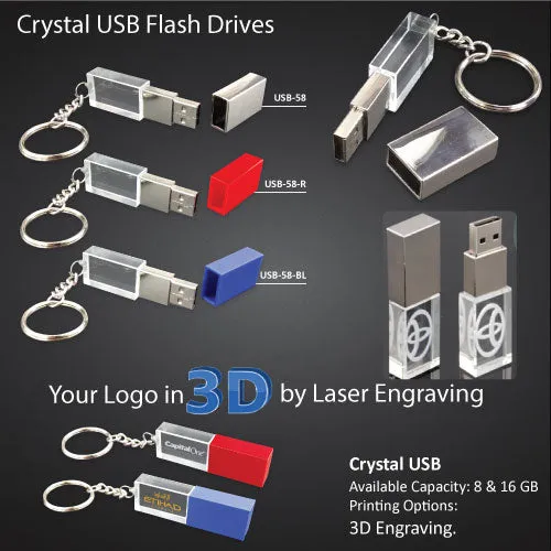 Crystal USBs - Model 1