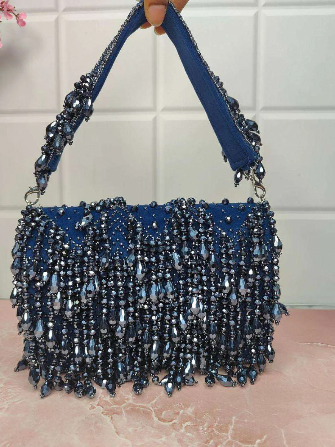 Designer Crystal Flap Bags