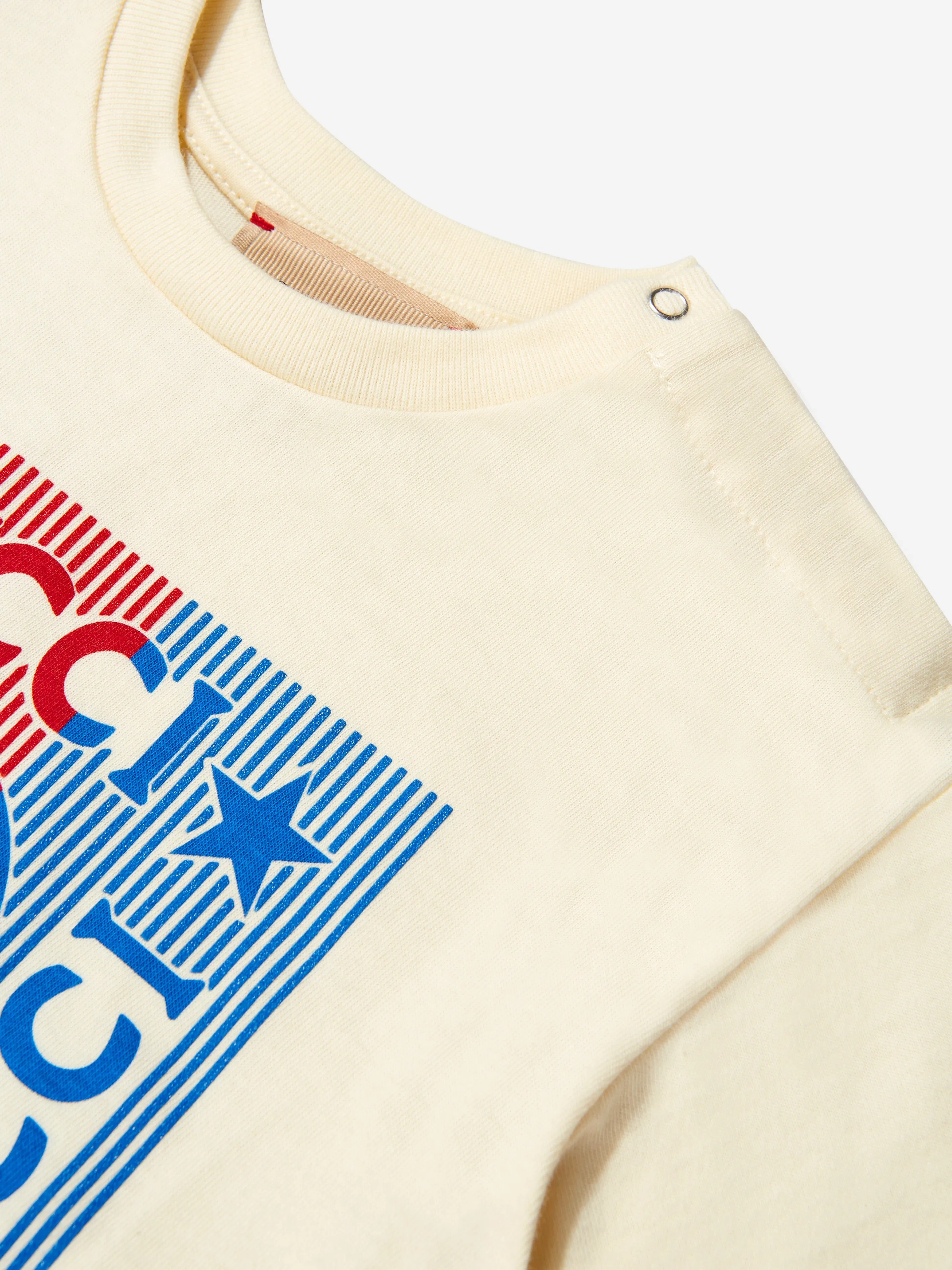 Gucci Baby Unisex Cotton Jersey Logo T-Shirt