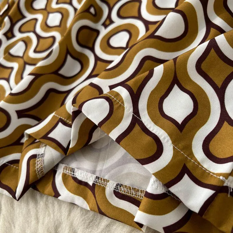 Hale Abstract Print Coord Set