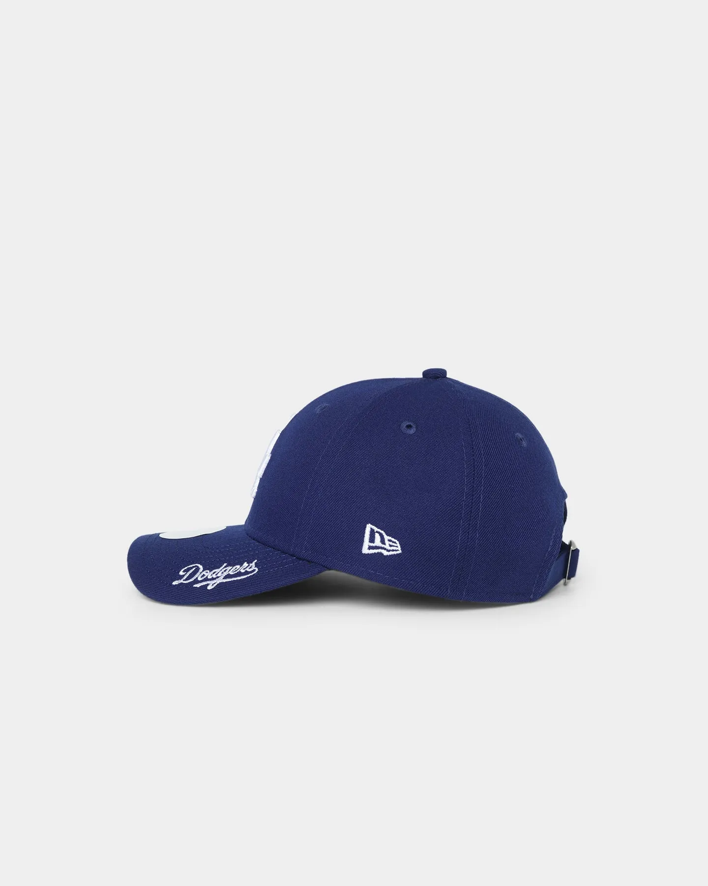 New Era Women's Los Angeles Dodgers Visor Script Embroidery Q122 9FORTY Strapback OTC/Blue